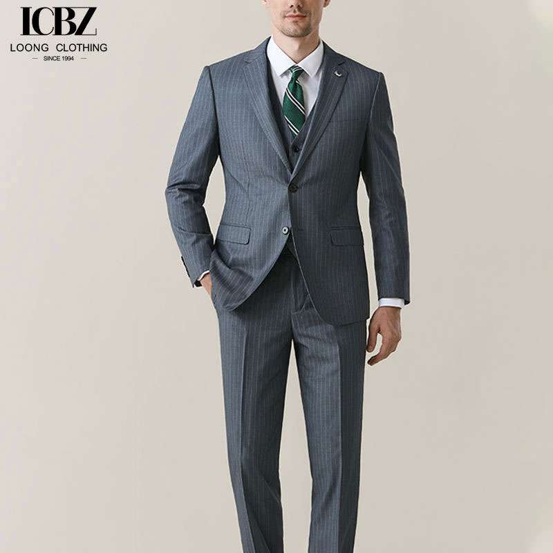 Dark Gray Men's Suit