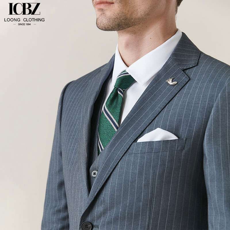 men's Stripe Suit