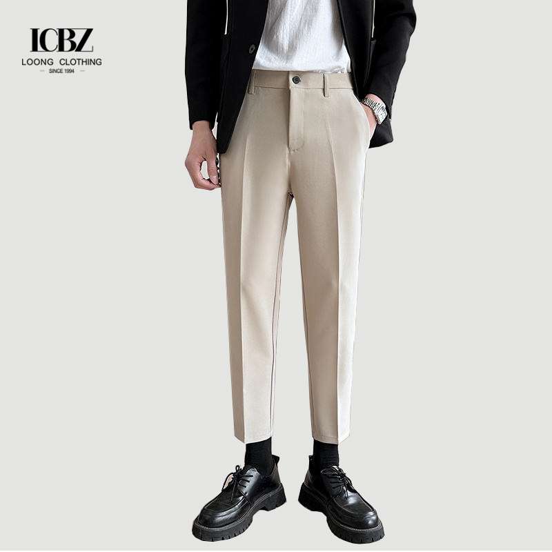 men's casual suit trouser