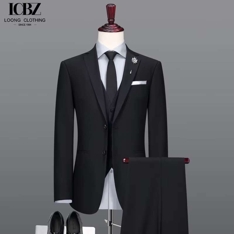 Custom OEM Gray Men's Casual Suit for E-commerce Brands 4 Men's Casual Suit