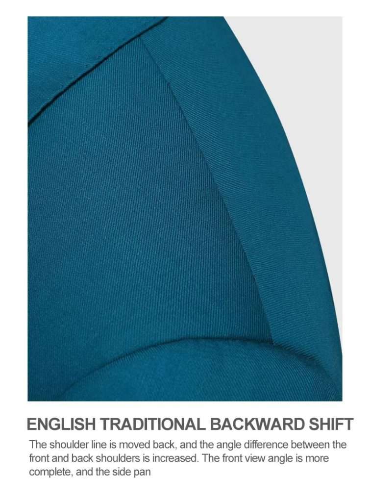 Men’s Blue Slim Fit Business Blazer Suit