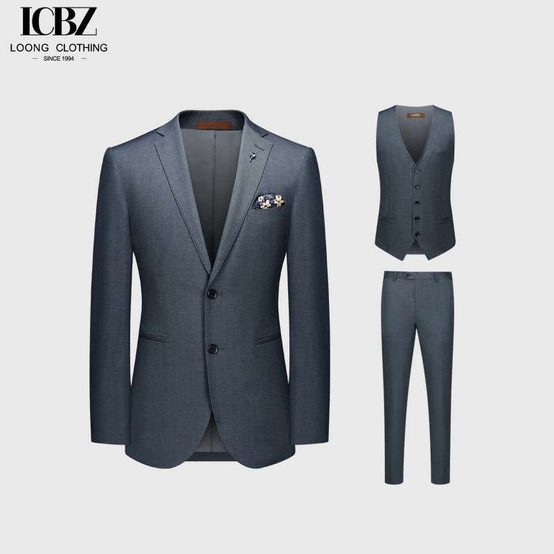Gray Men's Casual Suit