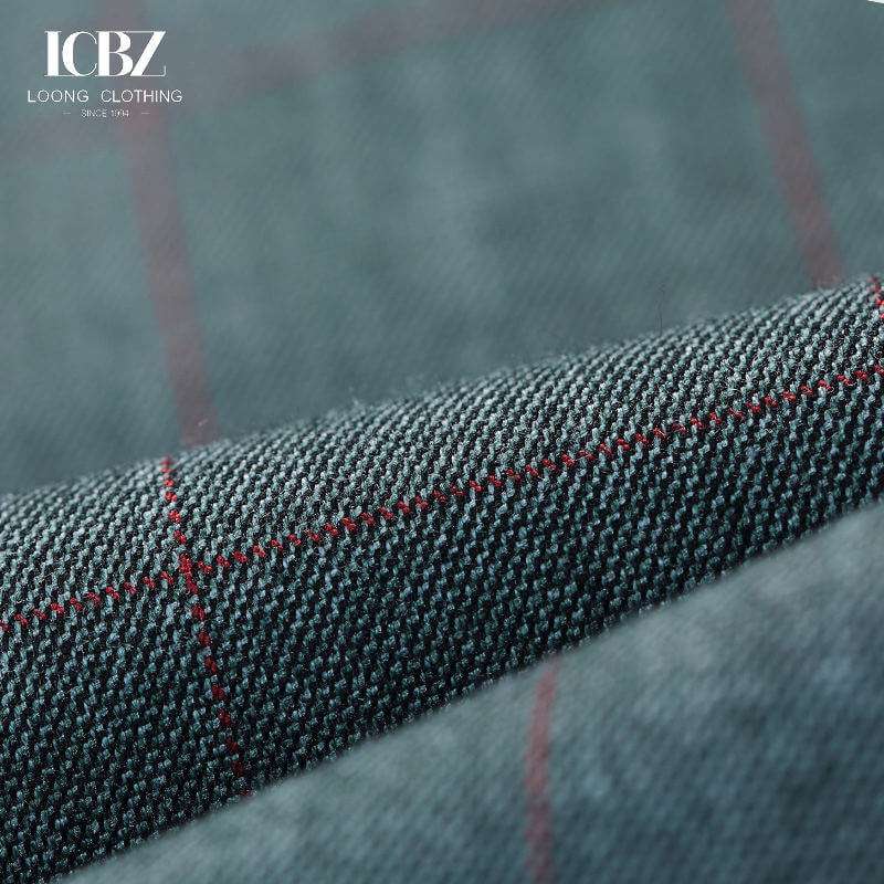 mens green plaid suit​
